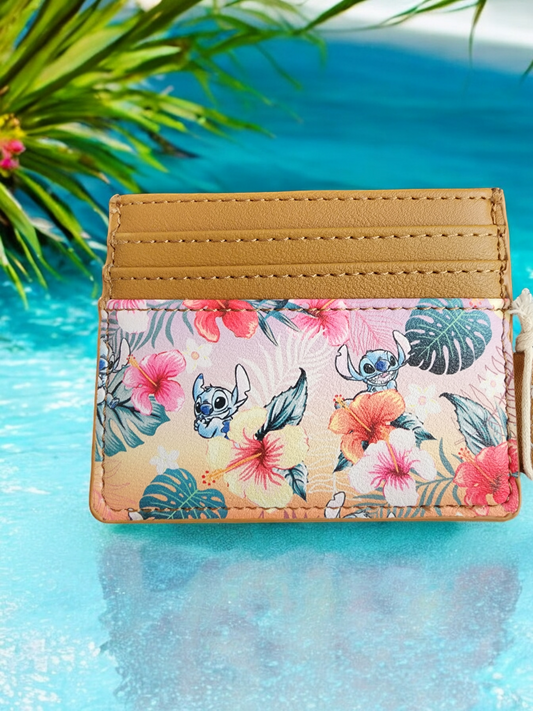 Loungefly Disney Stitch Tropical Card Holder