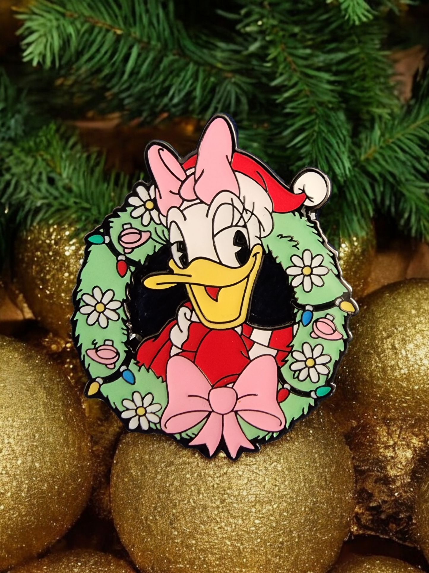 Loungefly Disney Mickey and Friends Christmas Wreath Mystery Pins