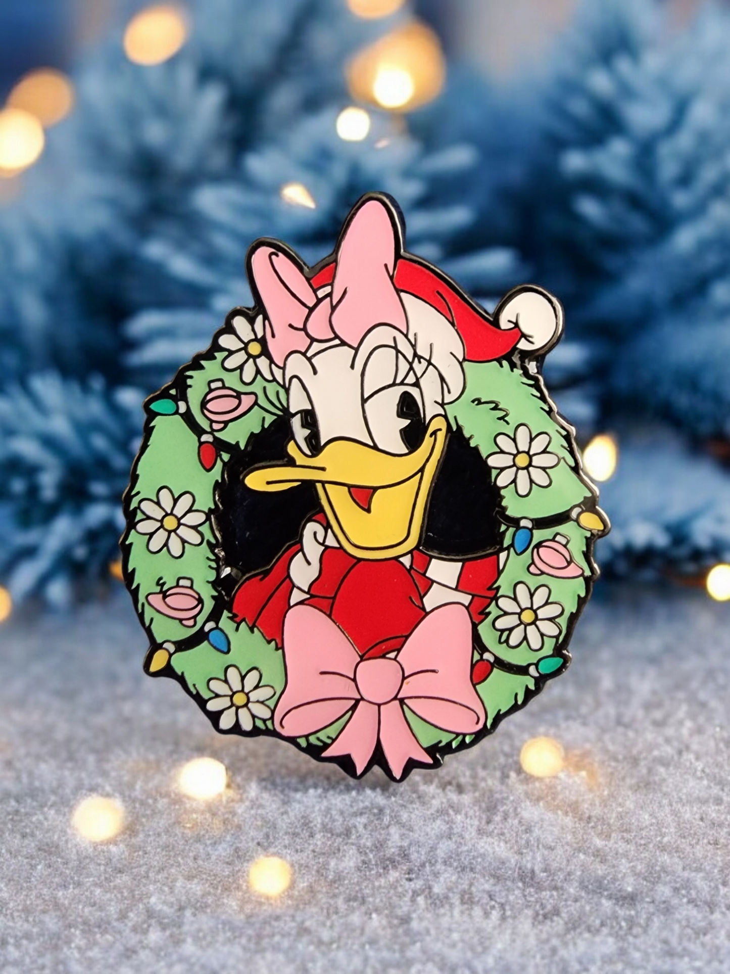 Loungefly Disney Mickey and Friends Christmas Wreath Mystery Pins