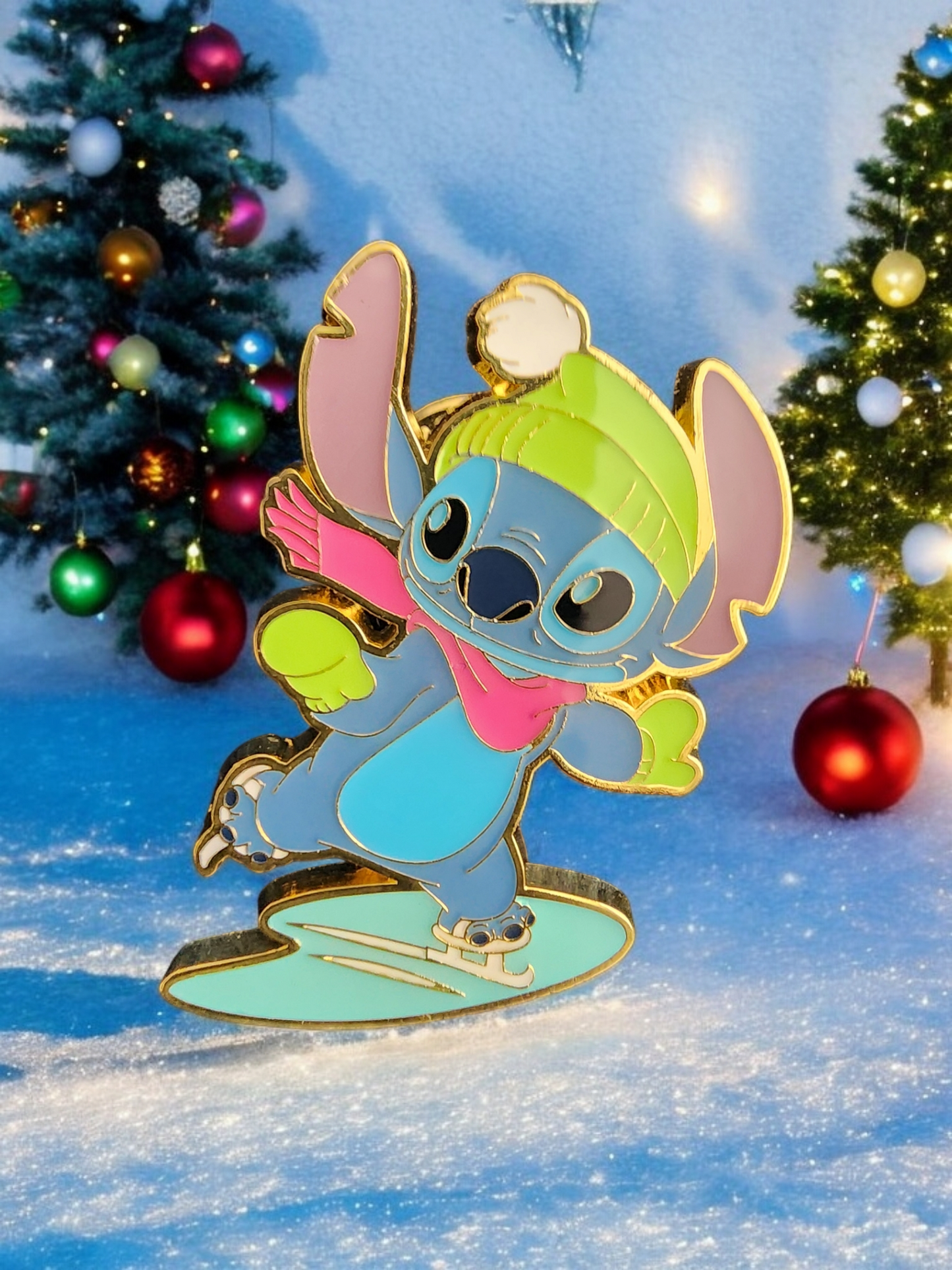 Loungefly Disney Stitch Holiday Mystery Pins