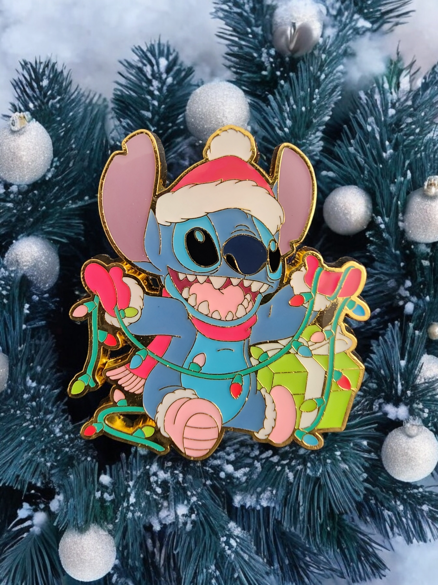 Loungefly Disney Stitch Holiday Mystery Pins