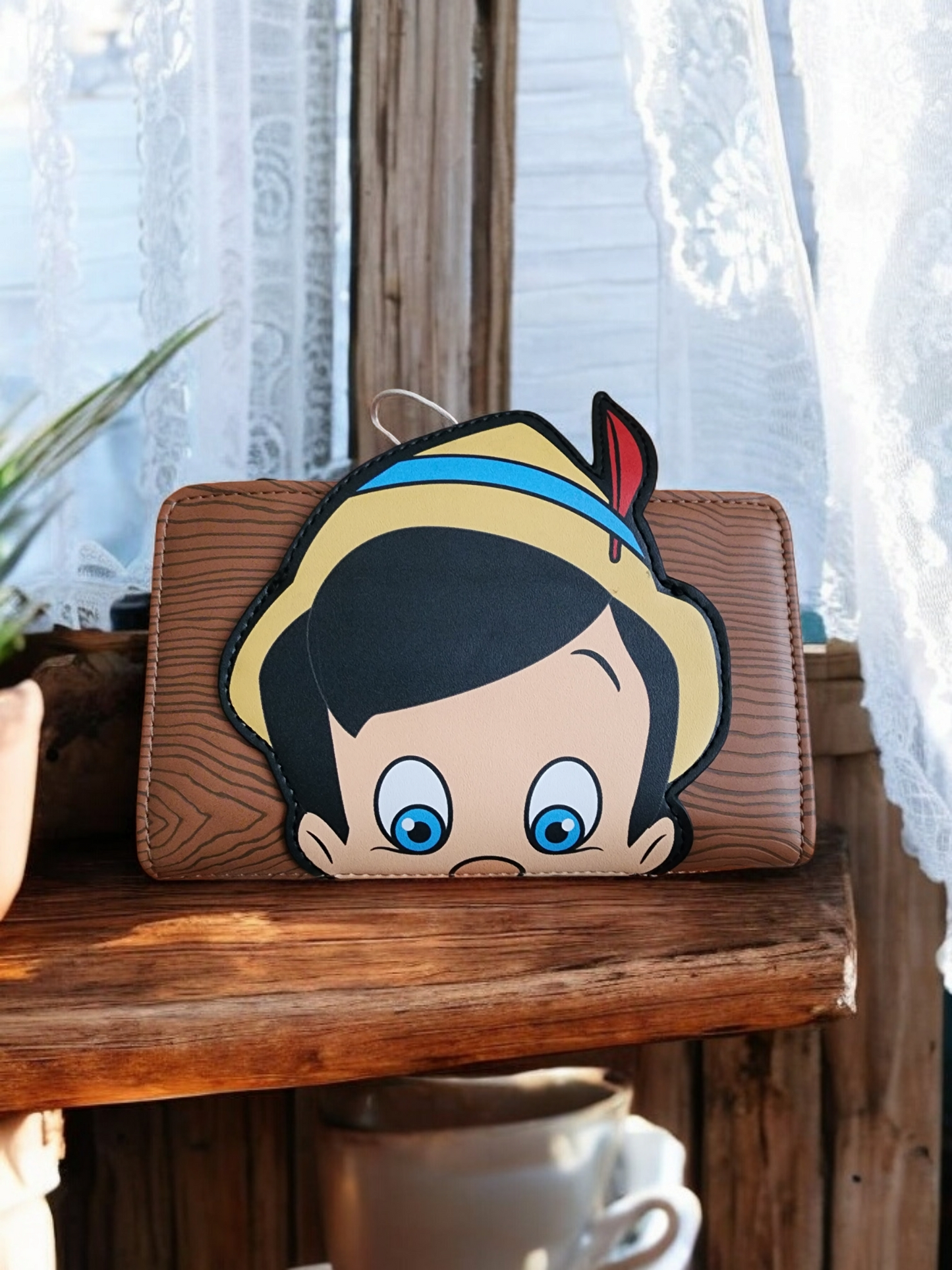 Loungefly Disney Pinocchio Peeking Wallet