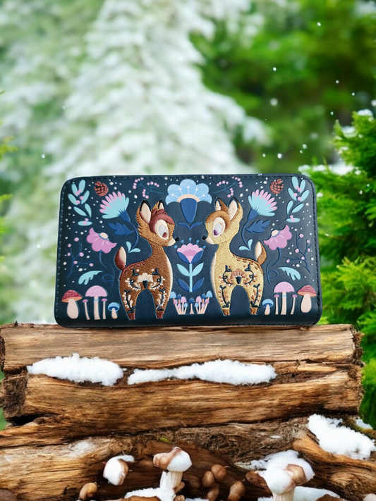 Loungefly Disney Bambi and Faline Folk Art Woodland Wallet