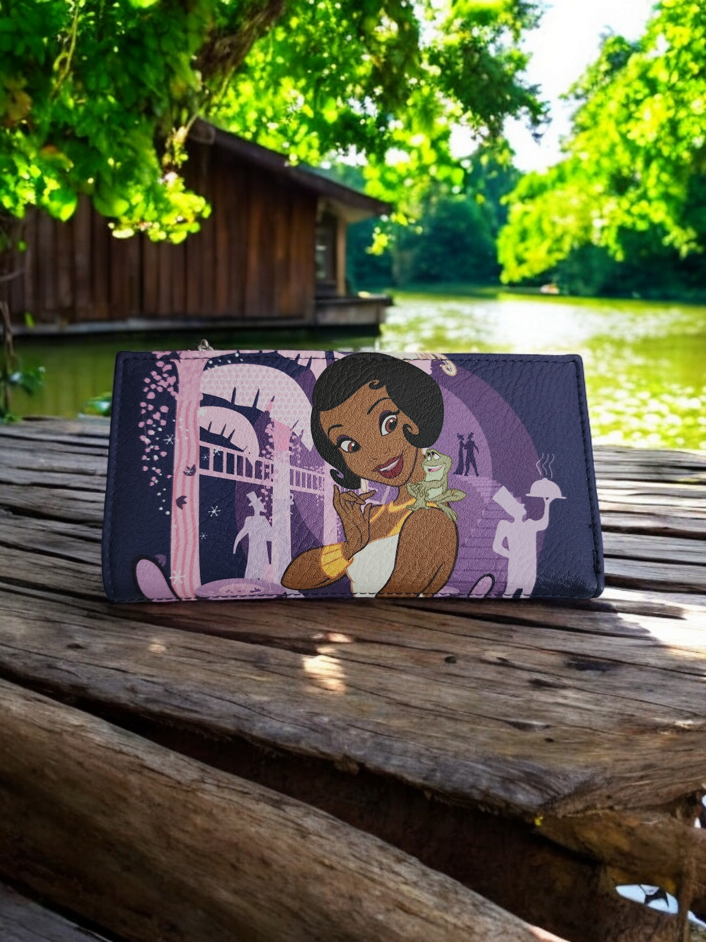 Disney Frog Princess Tiana Place Wallet