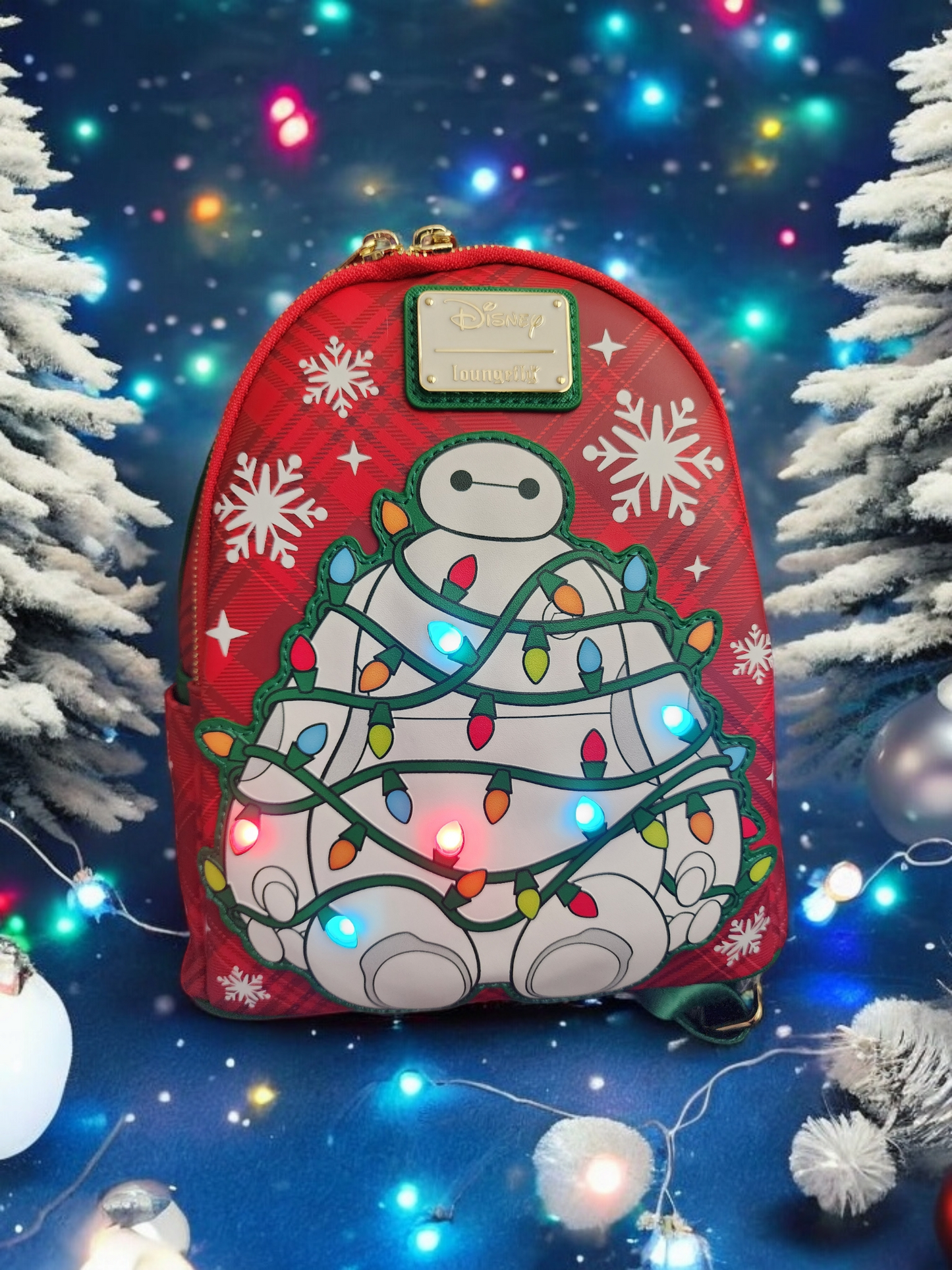 Loungefly Disney Baymax Holiday Backpack