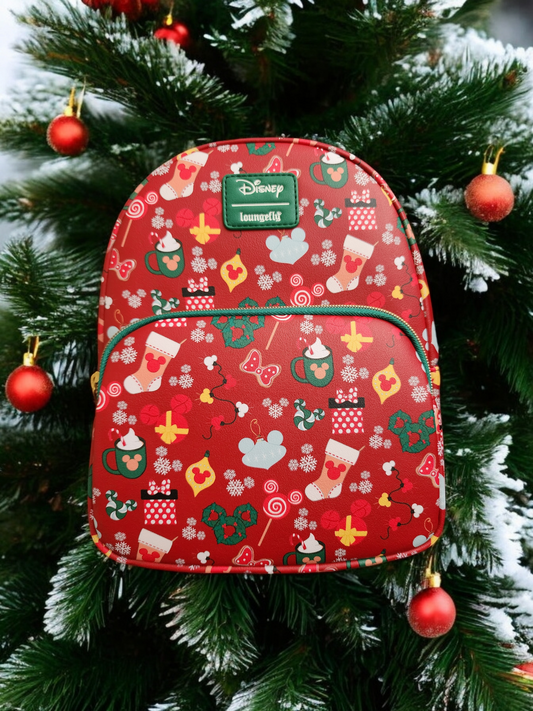 Loungefly Disney Christmas Holiday Backpack