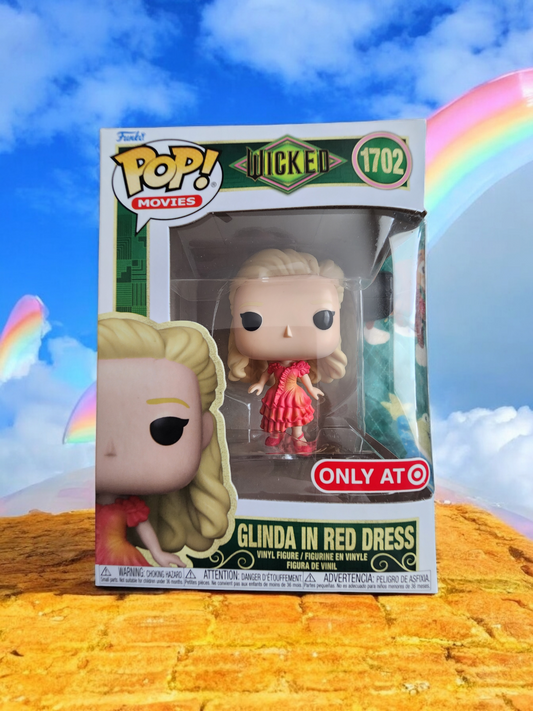 Funko Pop Wicked Glinda in the Red Dress Exclusive Figure