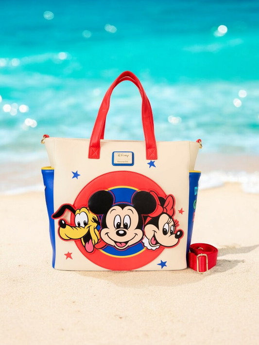 Loungefly Disney Mickey and Friends Tote Bag