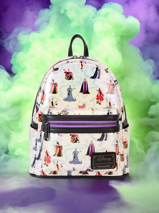 Loungefly Disney Iridescent Villains Backpack