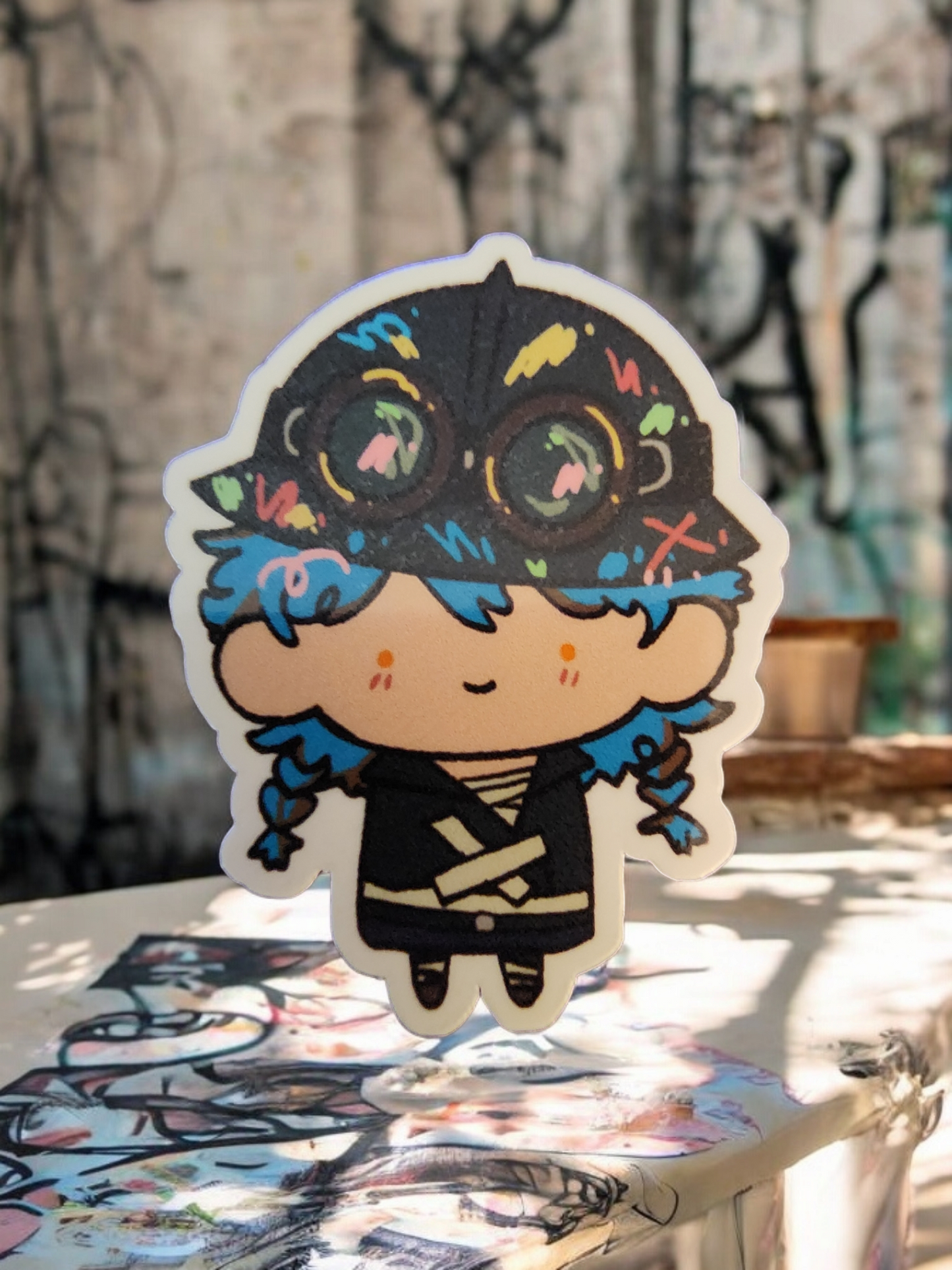 Arcane League of Legends Chibi Sticker