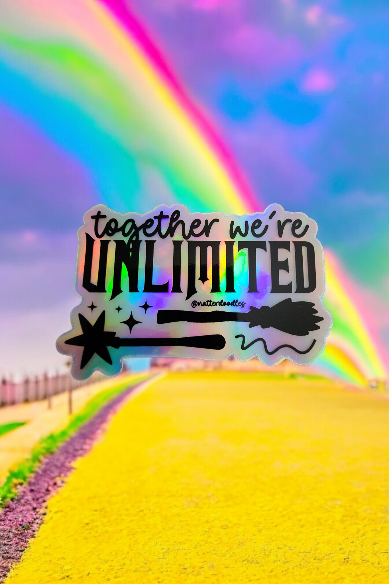 Wicked Together We're Unlimited Stickers