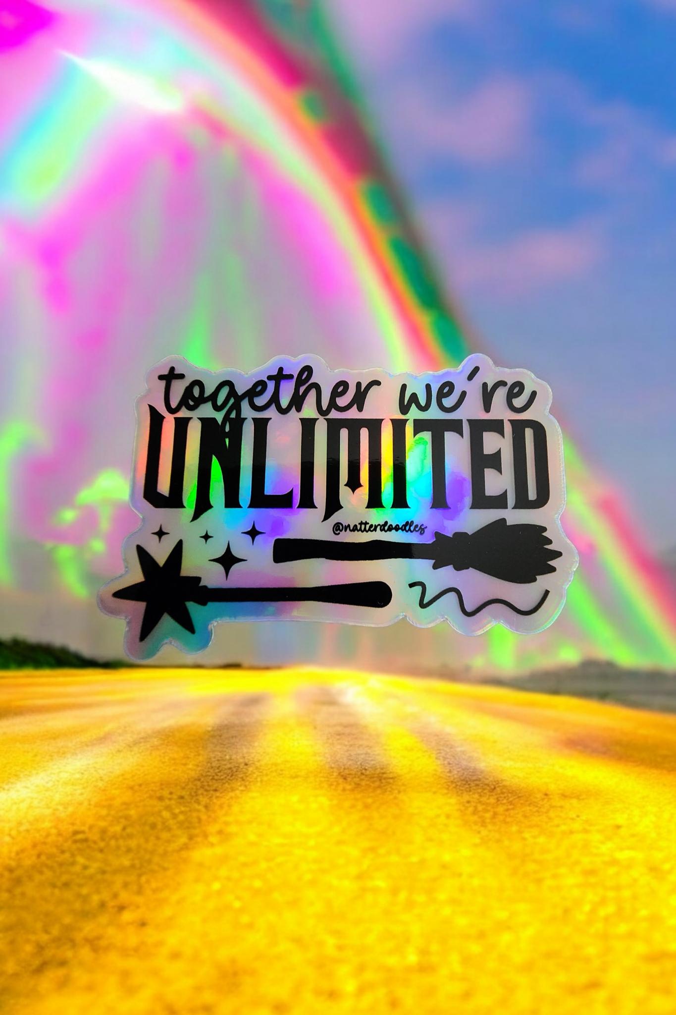 Wicked Together We're Unlimited Stickers