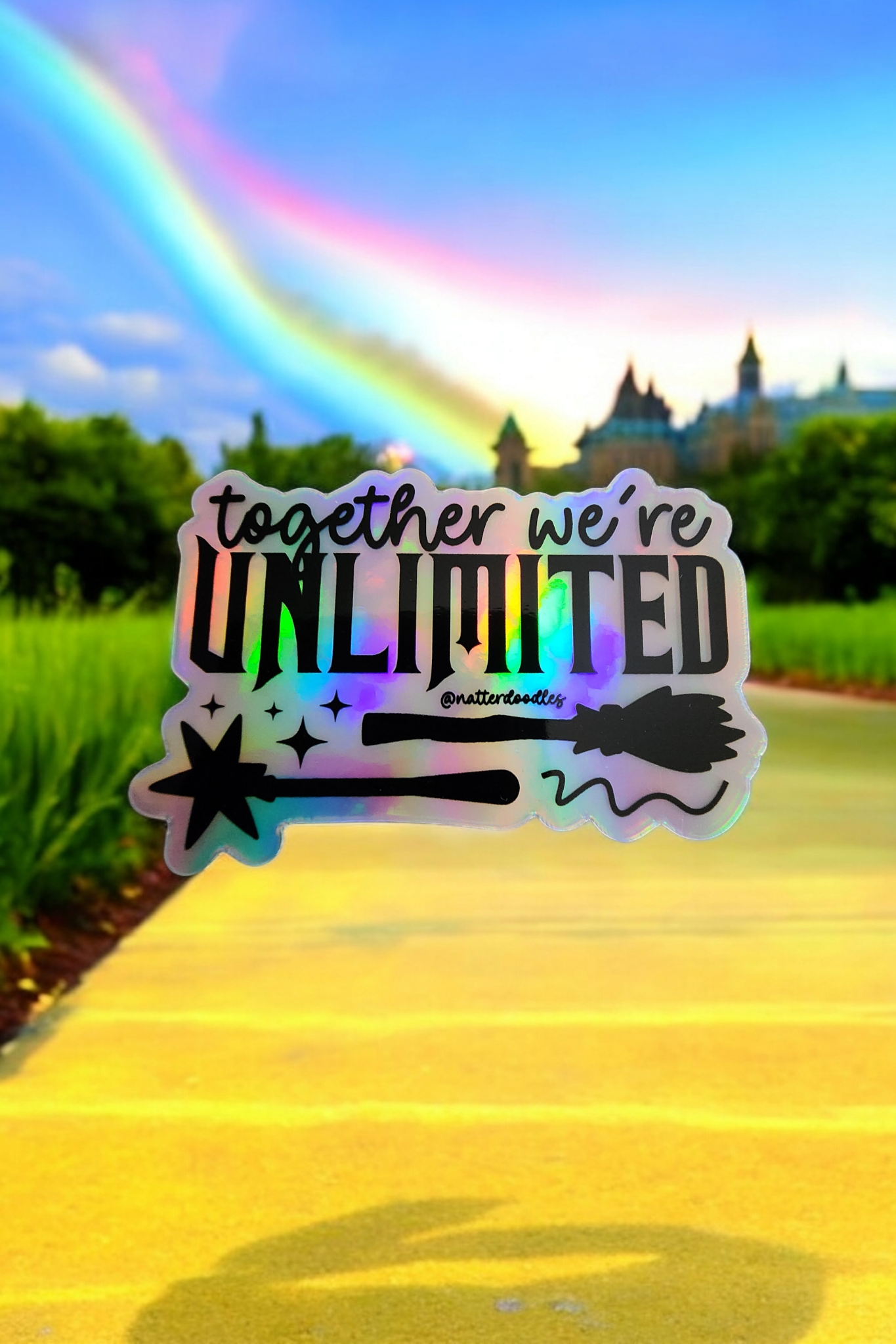 Wicked Together We're Unlimited Stickers