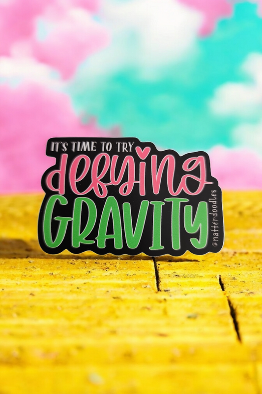 Wicked Defying Gravity Stickers