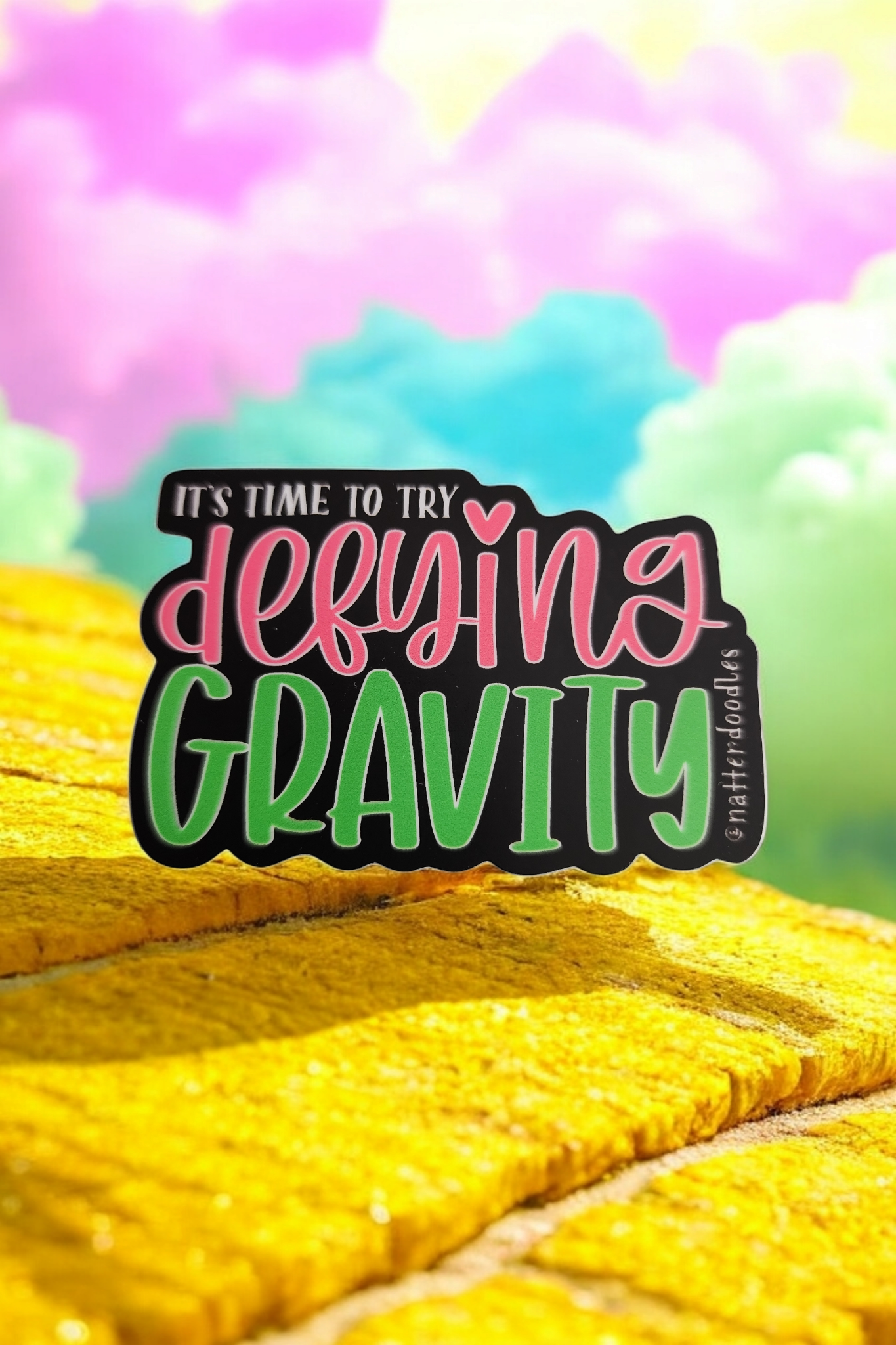 Wicked Defying Gravity Stickers