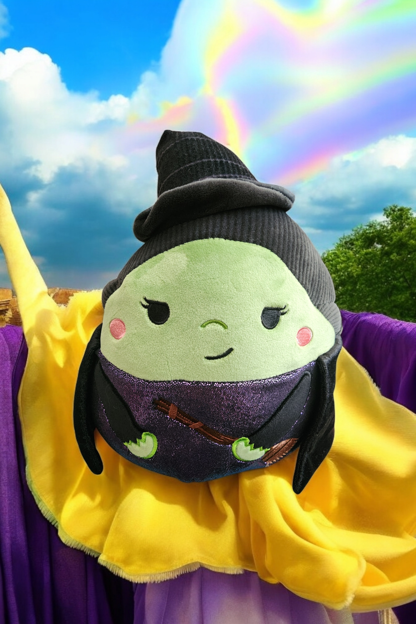 Squishmallows Wicked Elphaba Plush