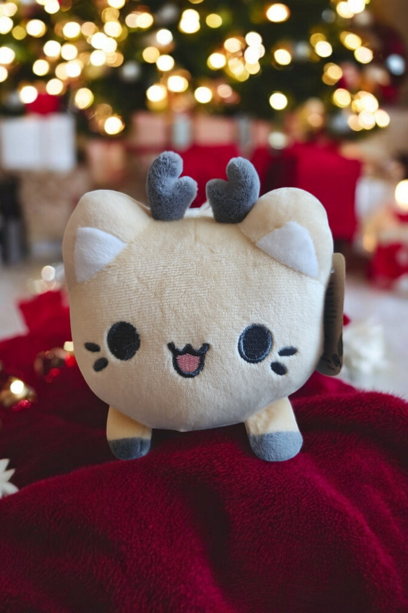 Meowchi Reindeer Holiday Plush