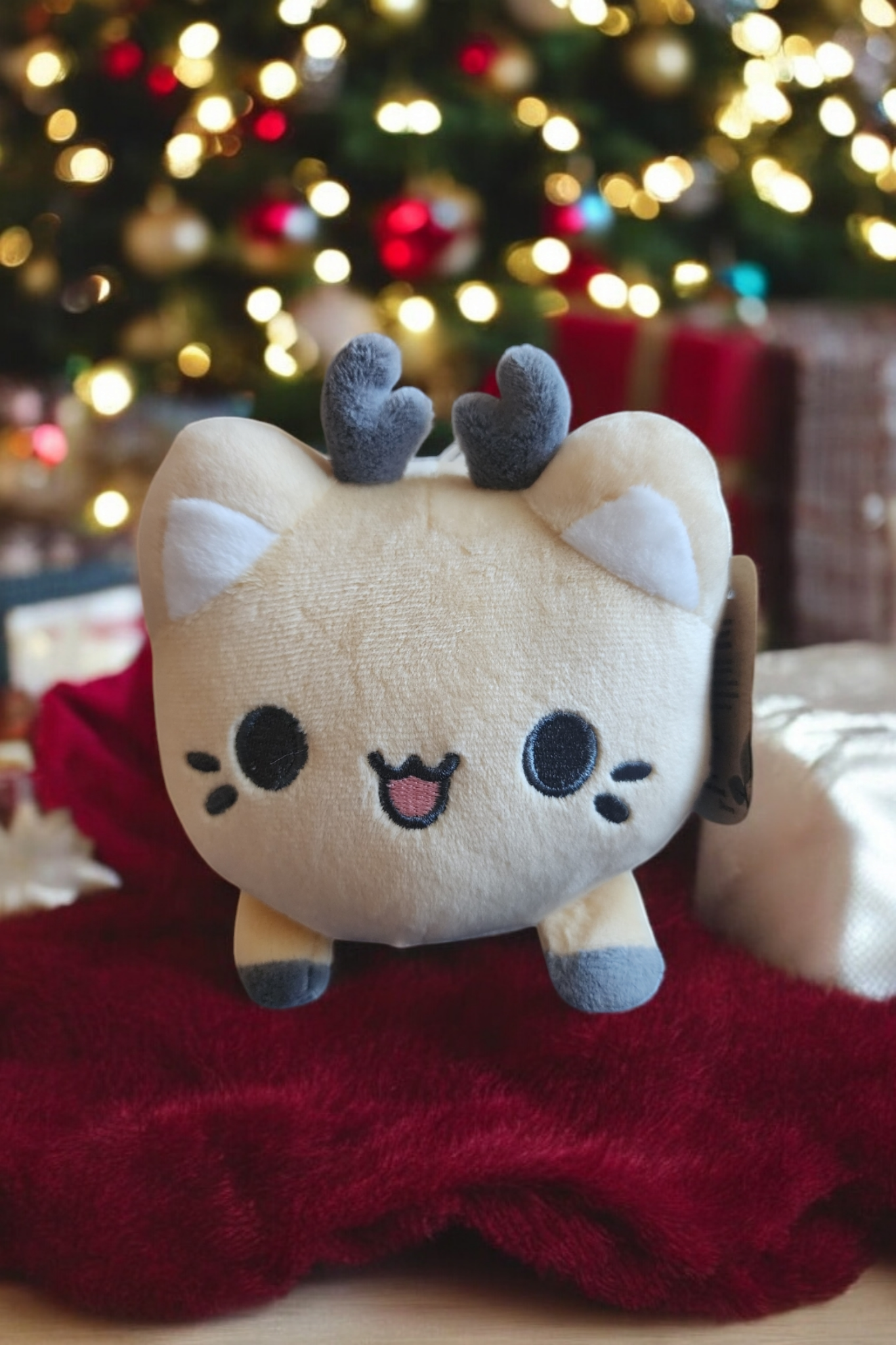 Meowchi Reindeer Holiday Plush