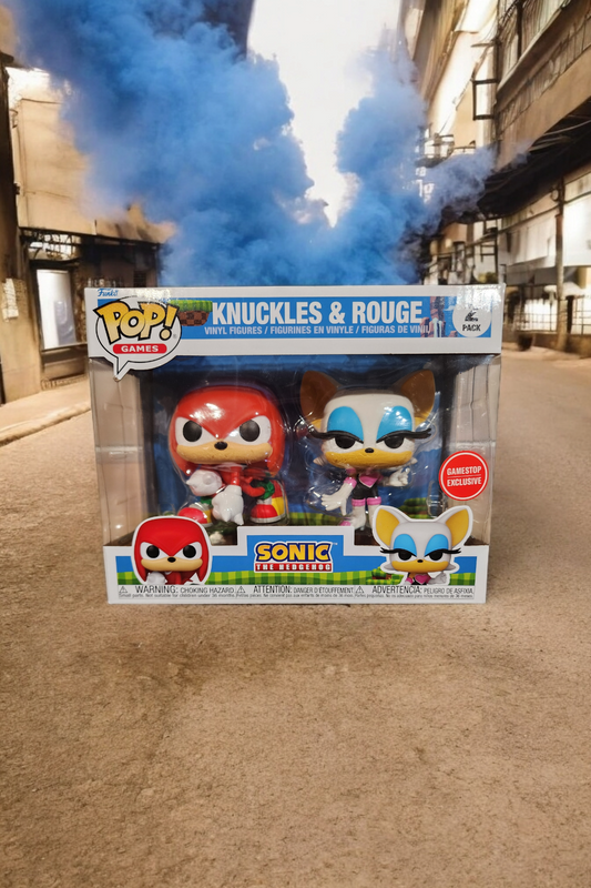 Sonic the Hedgehog Exclusive Knuckles & Rouge 2 pack Set