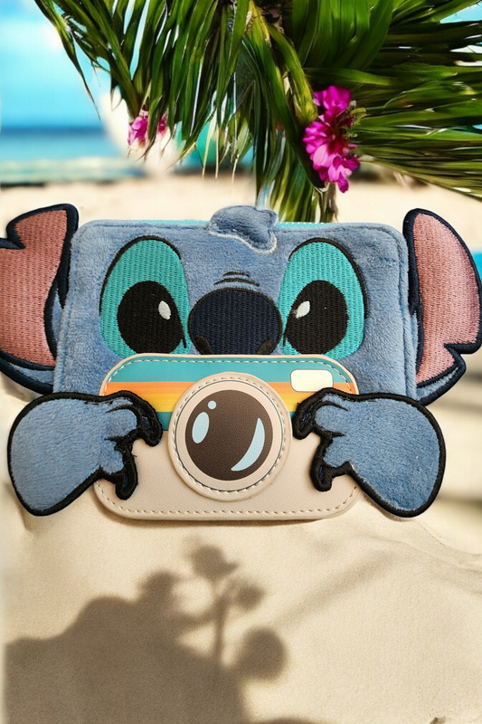 Loungefly Disney Stitch with Camera Wallet