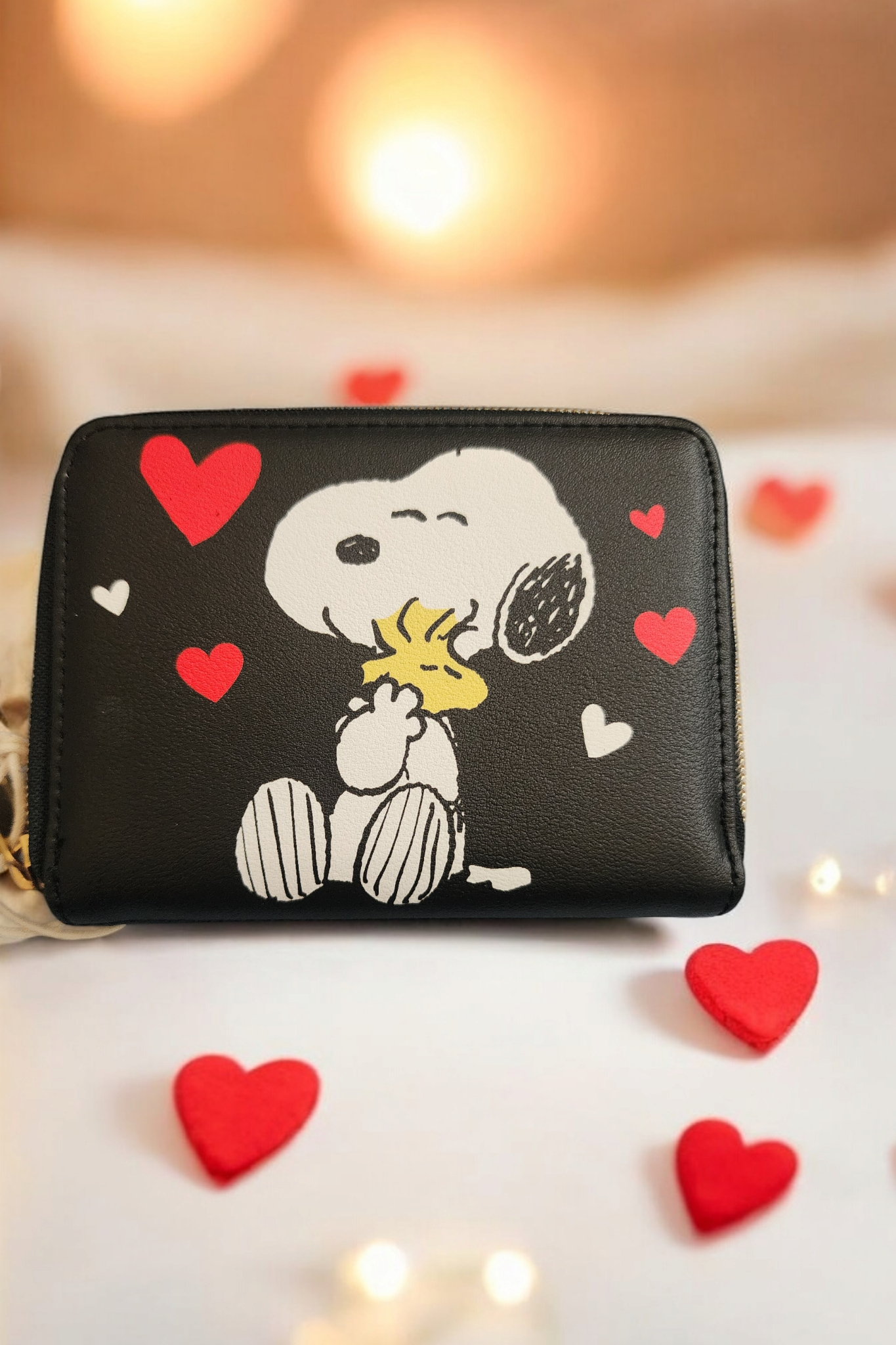 Loungefly Snoopy and Woodstock Valentine's Wallet