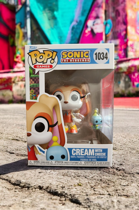 Funko Pop Sonic the Hedgehog Cream with Cheese Figures