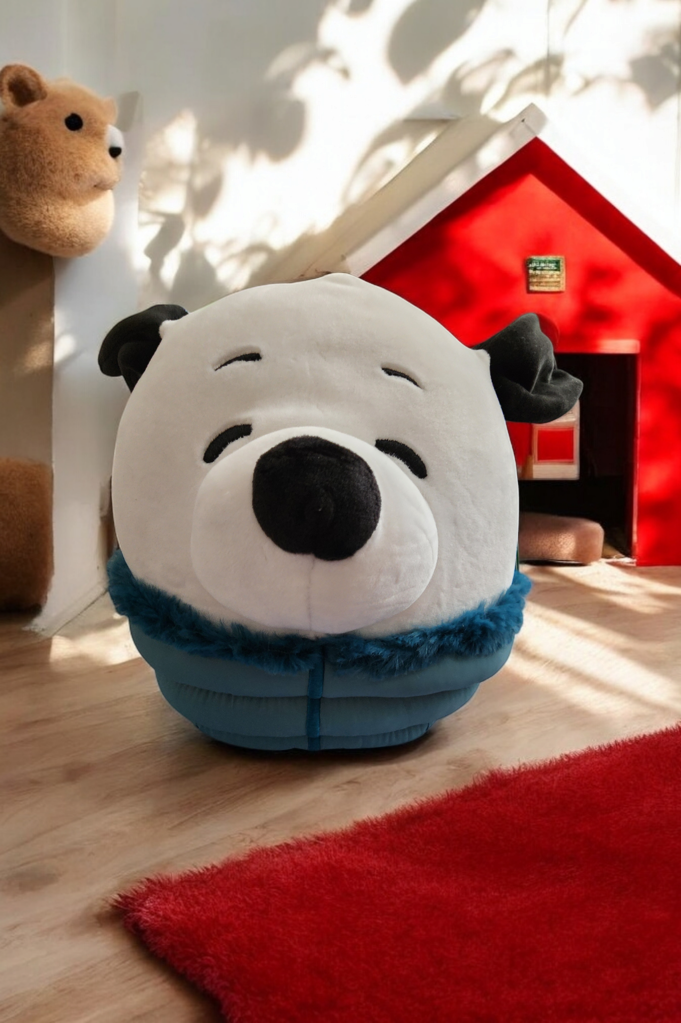 Snoopy Puffer Jacket Squishmallows Plush