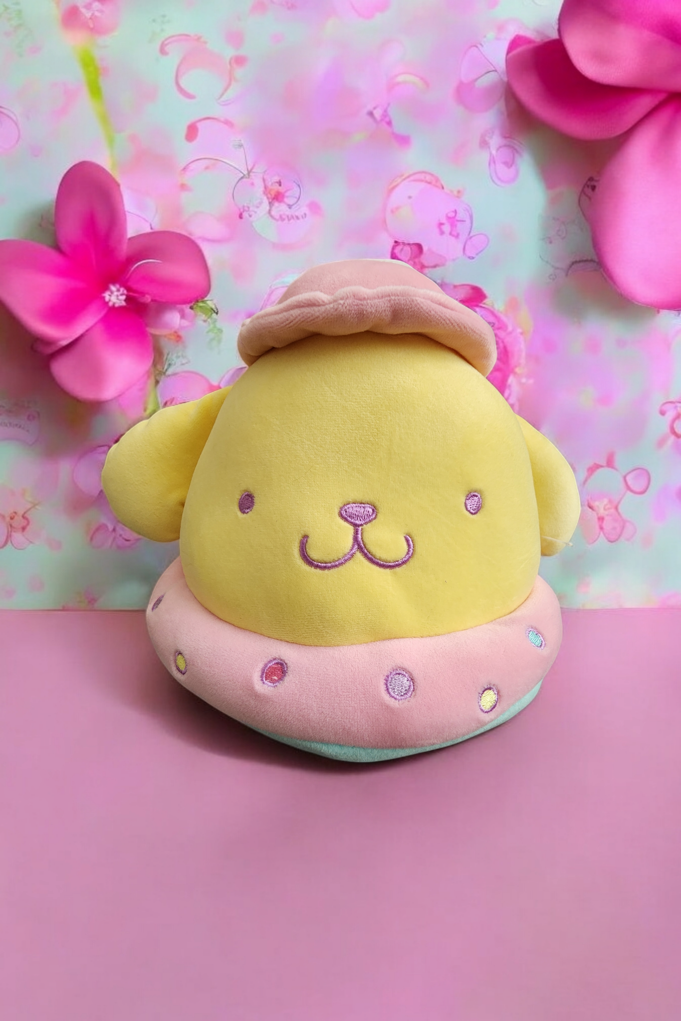 Hello Kitty and Friends Dreamland Pompompurin Squishmallows Plush