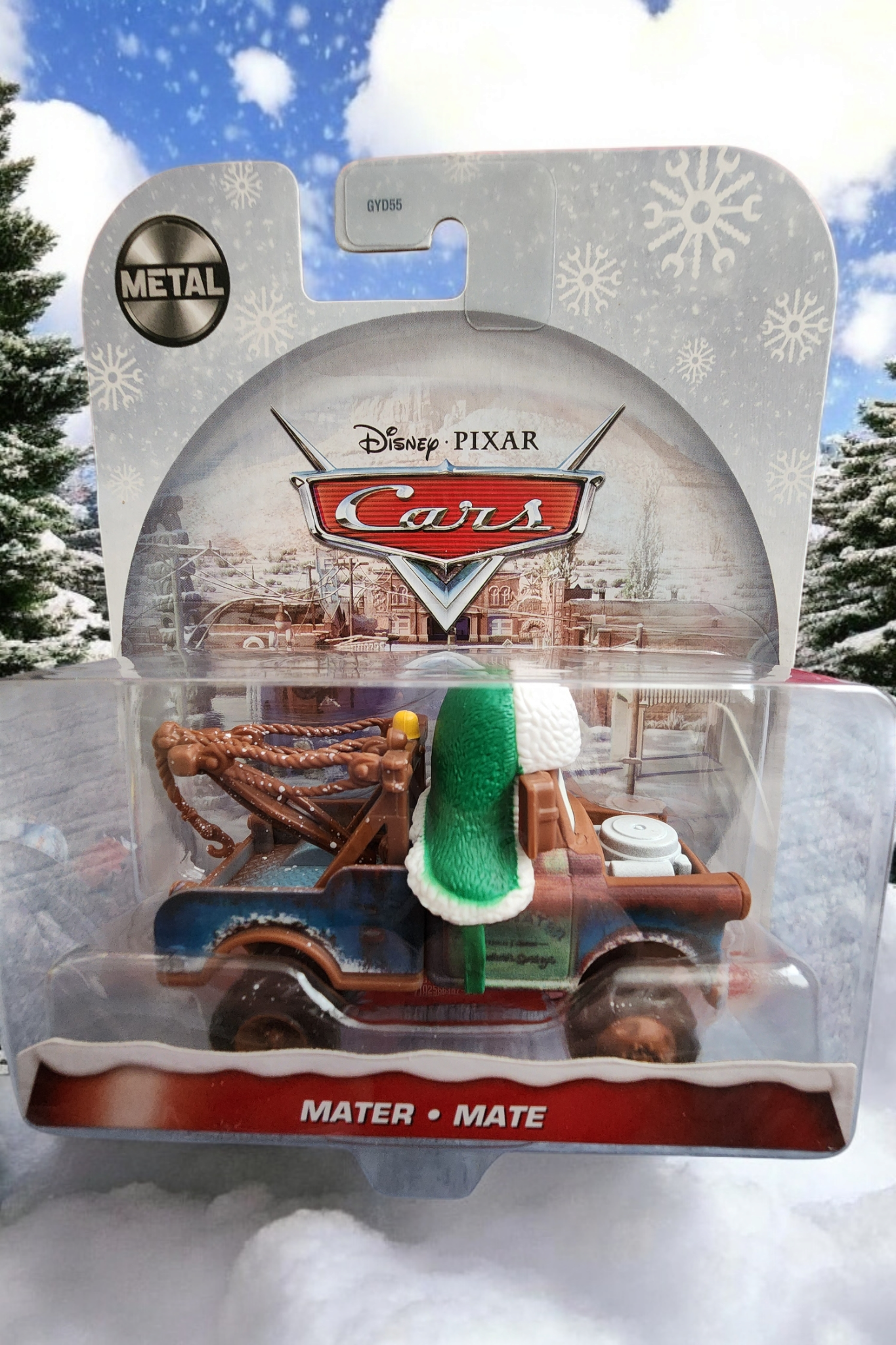 Disney Pixar Cars Wintertime Hot Wheels Car