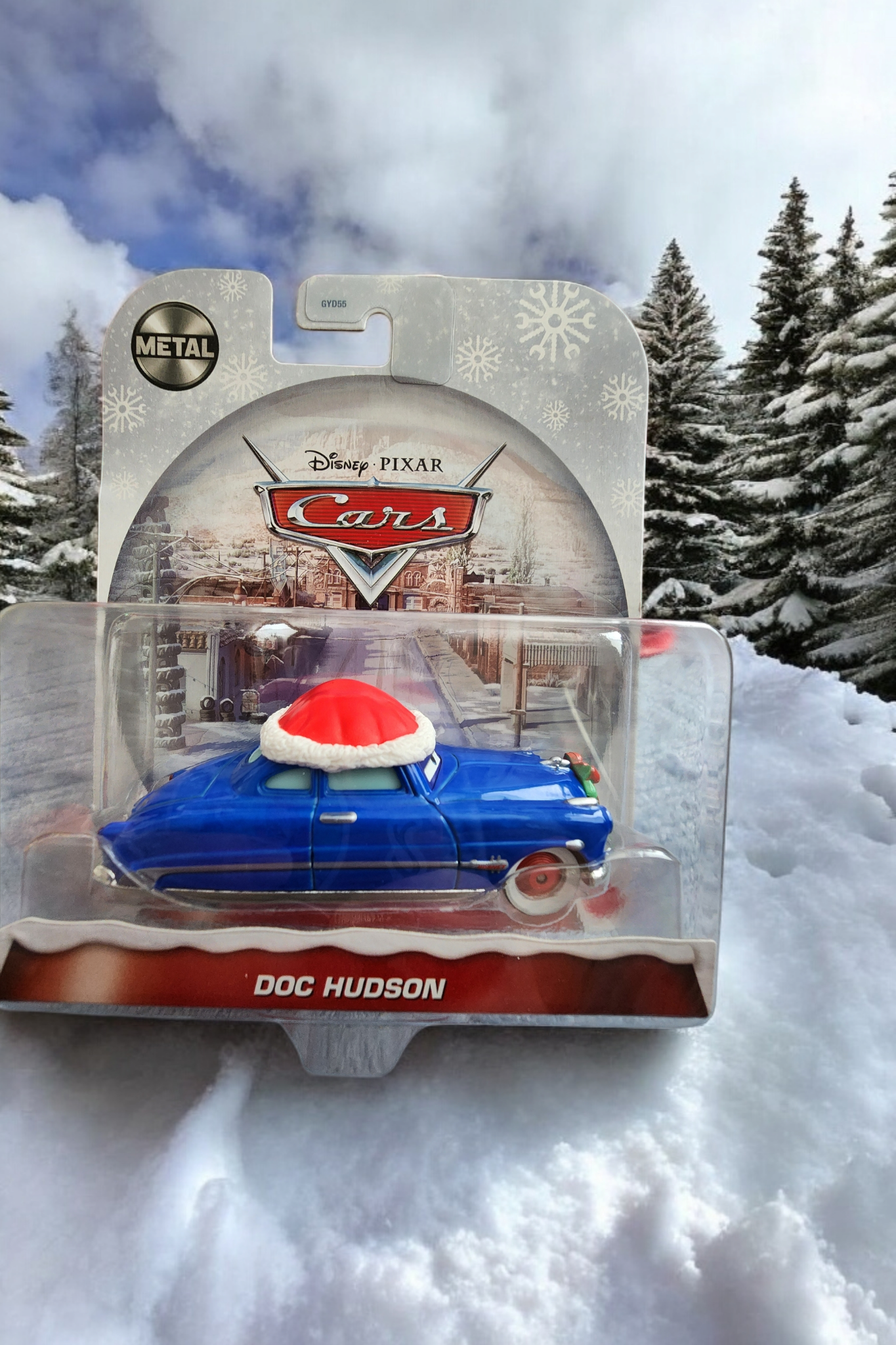 Disney Pixar Cars Wintertime Hot Wheels Car