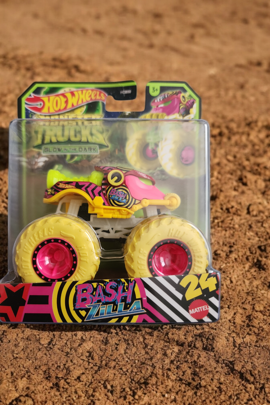 Hot Wheels Glows in the Dark Monster Trucks