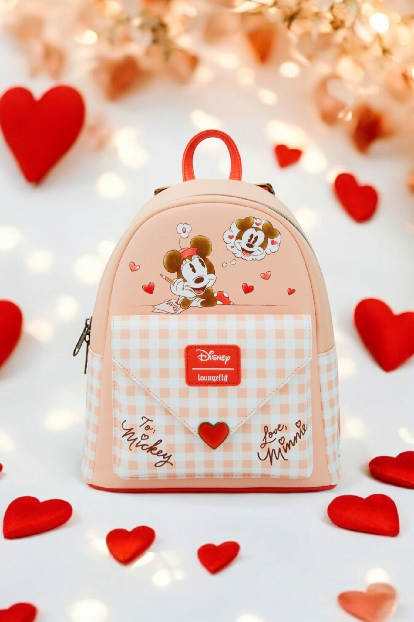 Loungefly Disney Mickey and Minnie Love Letters Backpack