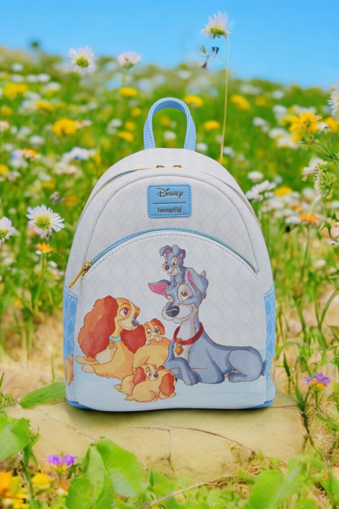 Loungefly Disney Lady and the Tramp Puppies Backpack