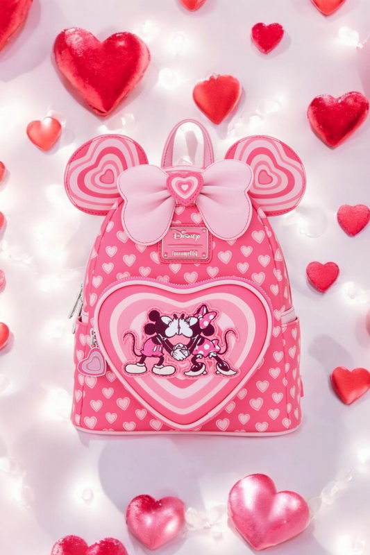 Loungefly Disney Mickey and Minnie Valentine's Backpack