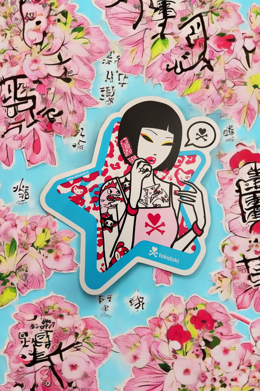 Tokidoki Y2 Kawaii Girl Sticker