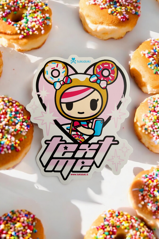 Tokidoki Donutella Text Me Sticker