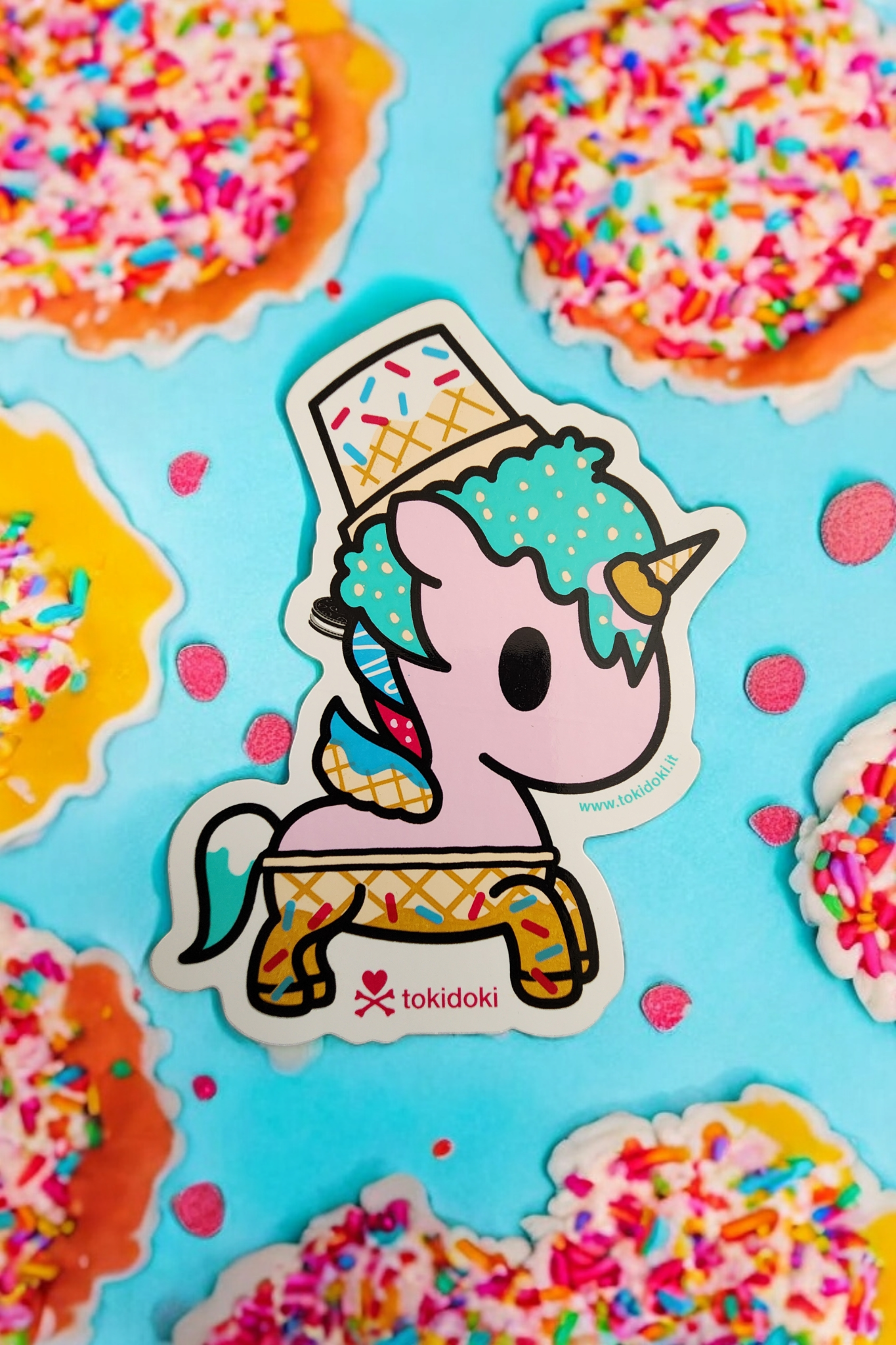 Tokidoki Unicorno Choco Minty Sticker