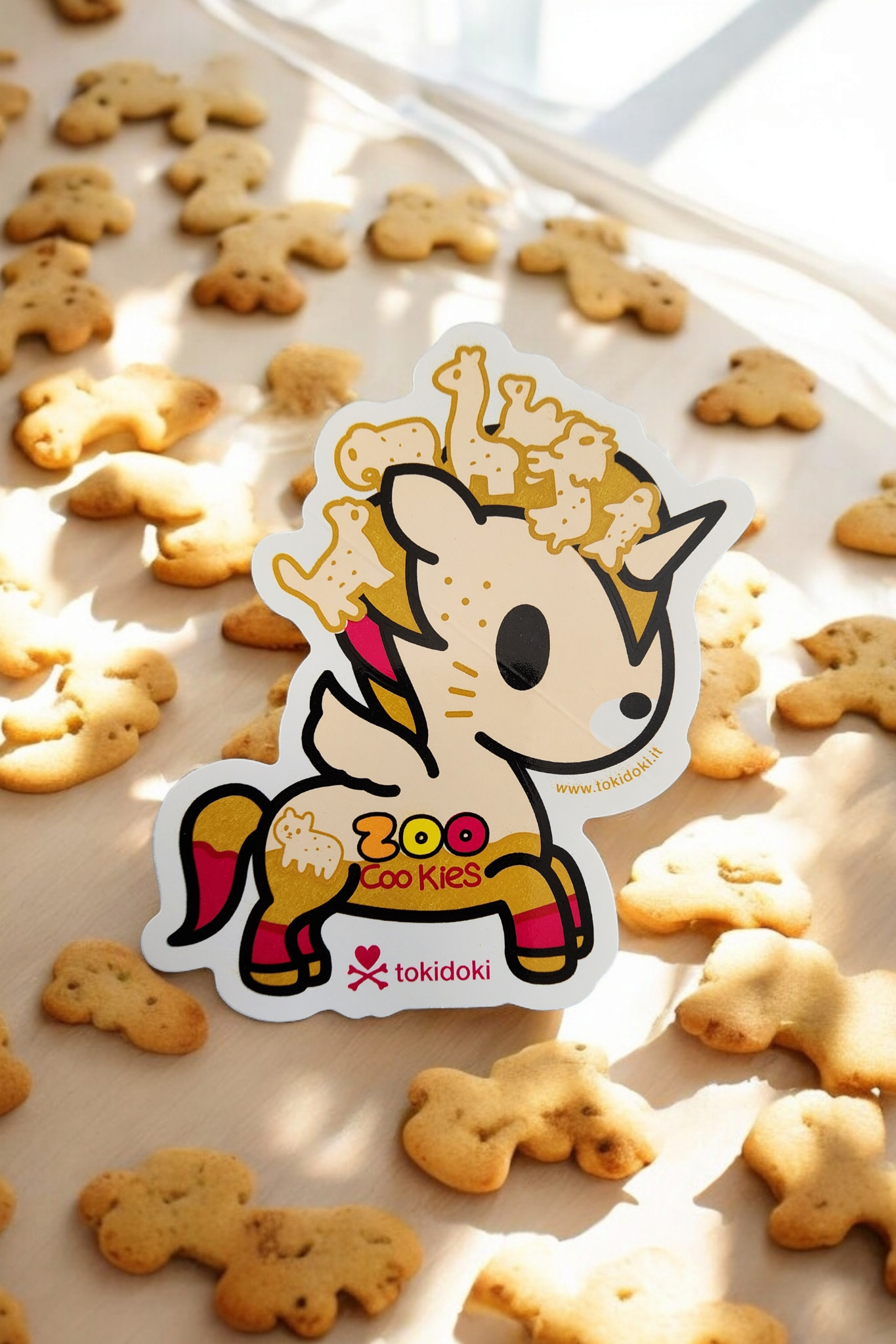 Tokidoki Unicorno Animal Crackers Sticker