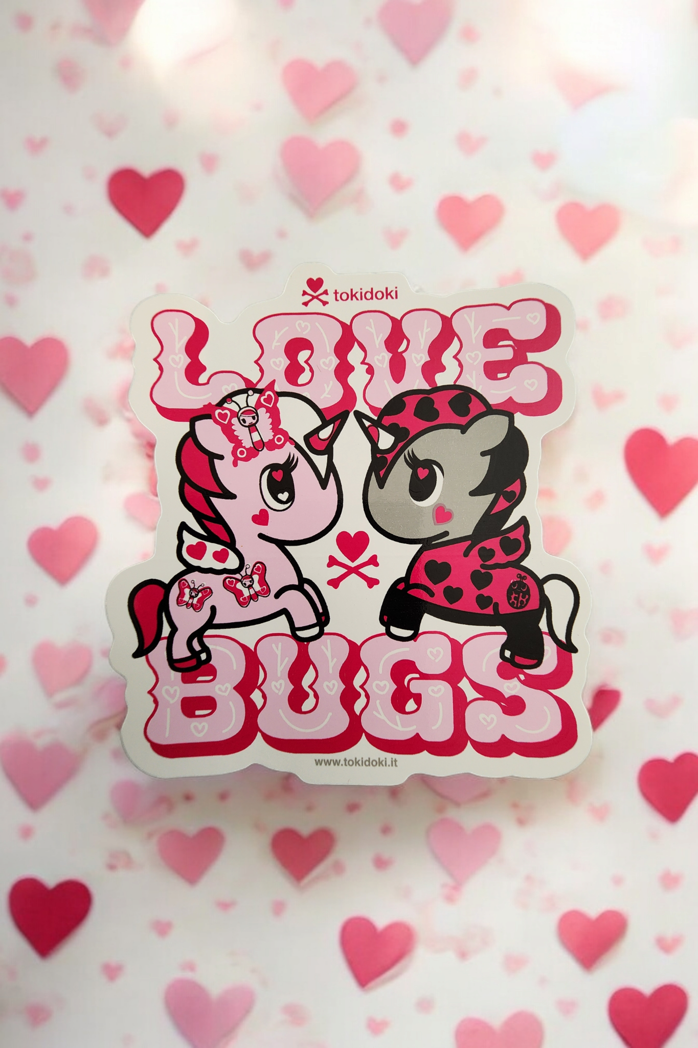 Tokidoki Unicorno Love Bugs Sticker