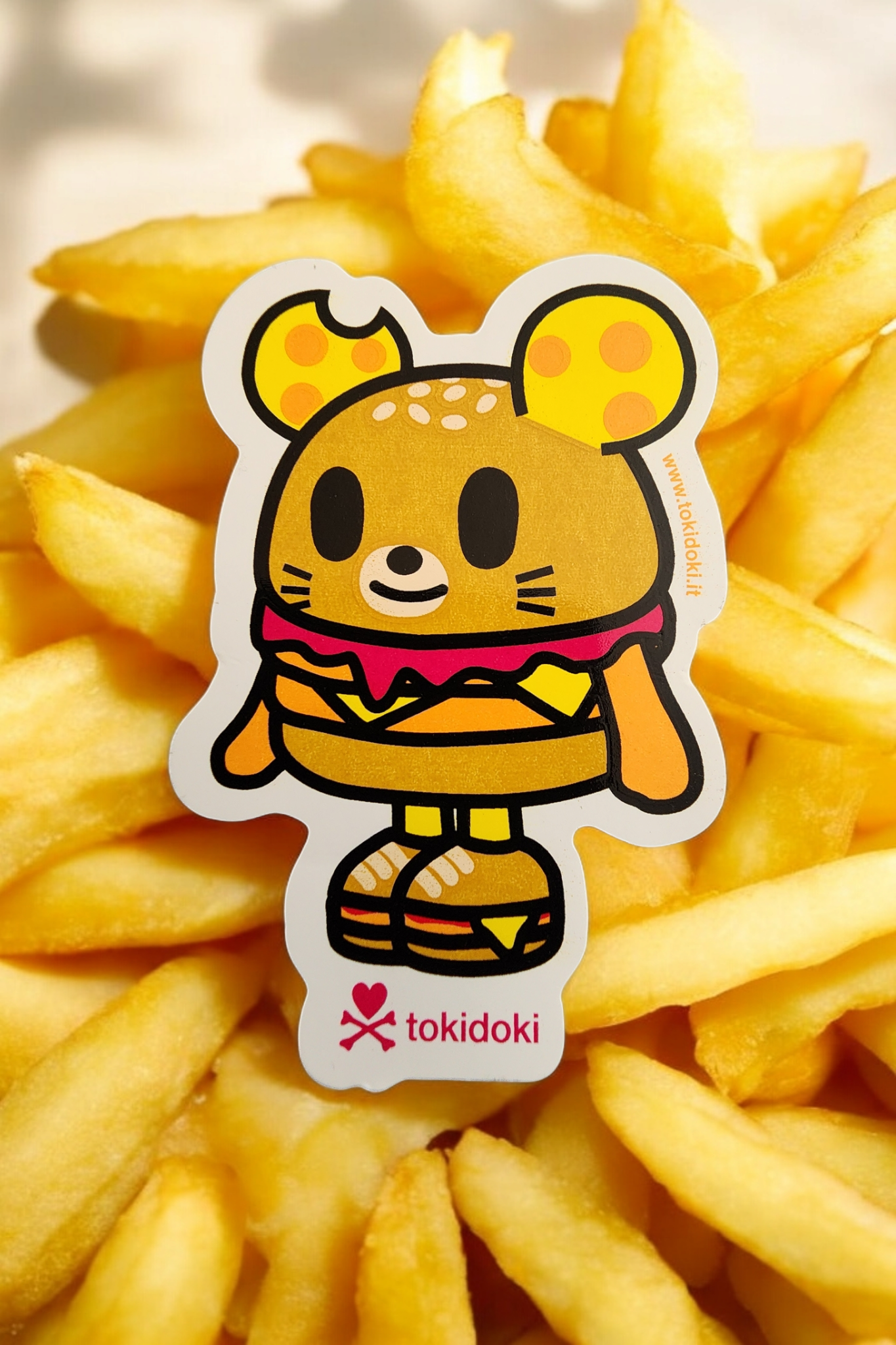 Tokidoki Hamburger Sticker