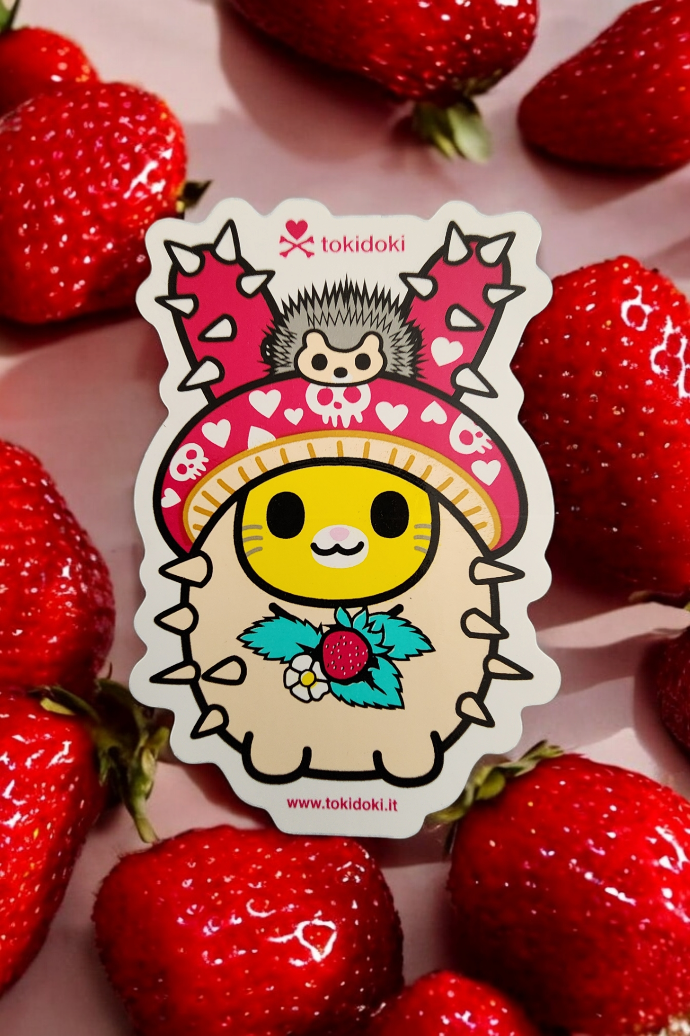 Tokidoki Strawberry Bunny Sticker