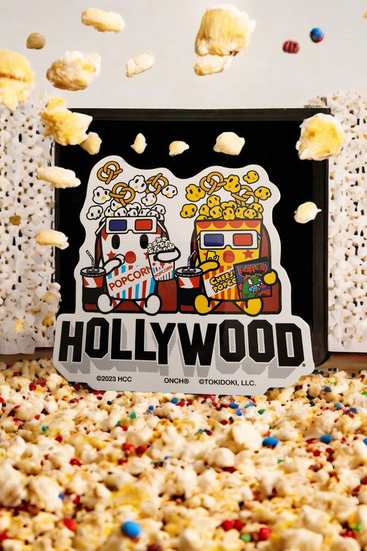 Tokidoki Popcorn Hollywood Sticker