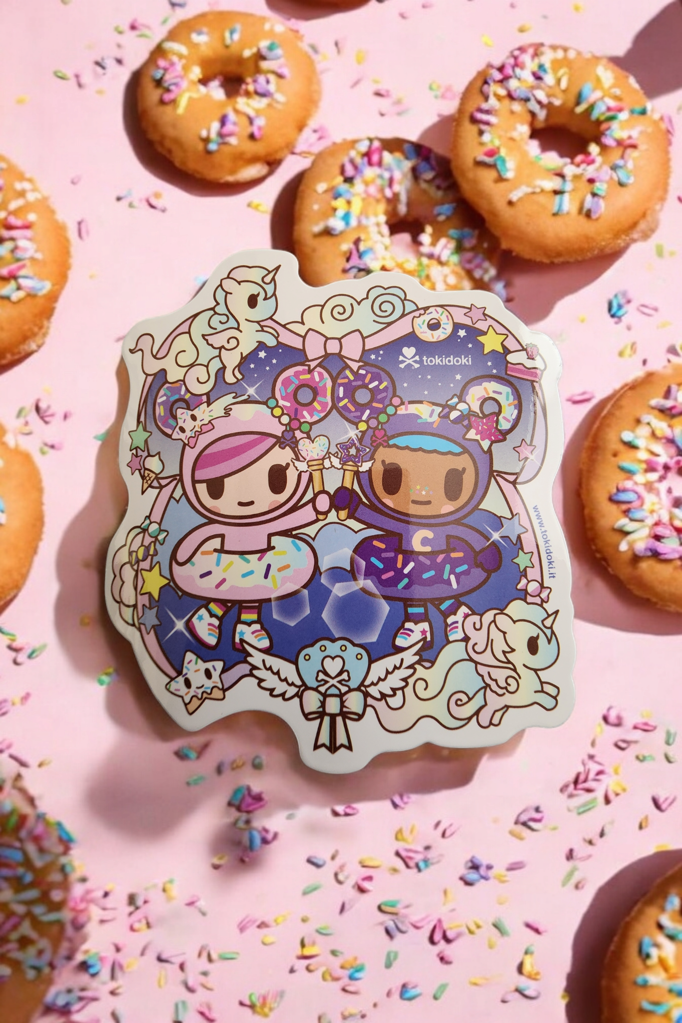 Tokidoki Donutella Outer Space Sticker