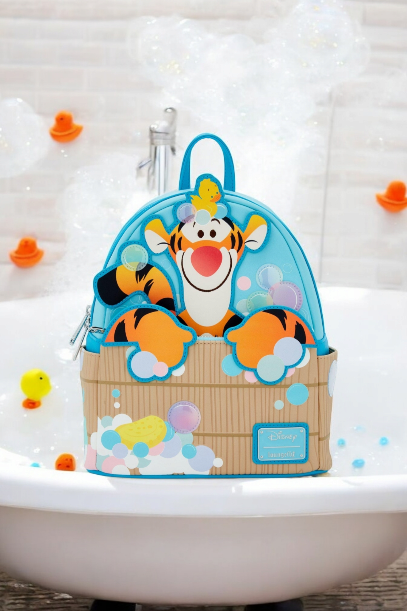 Loungefly Disney Winnie the Pooh Tigger Bathtime Backpack