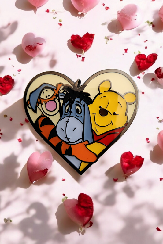 Loungefly Disney Winnie the Pooh and Friends Hugs Heart Mystery Pins