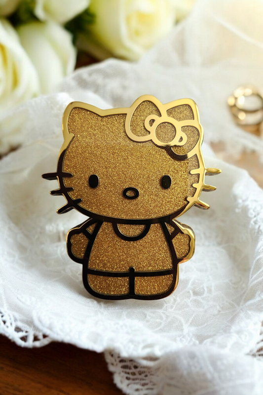 Loungefly Hello Kitty and Friends 50th Anniversary Gold Chaser Mystery Pin