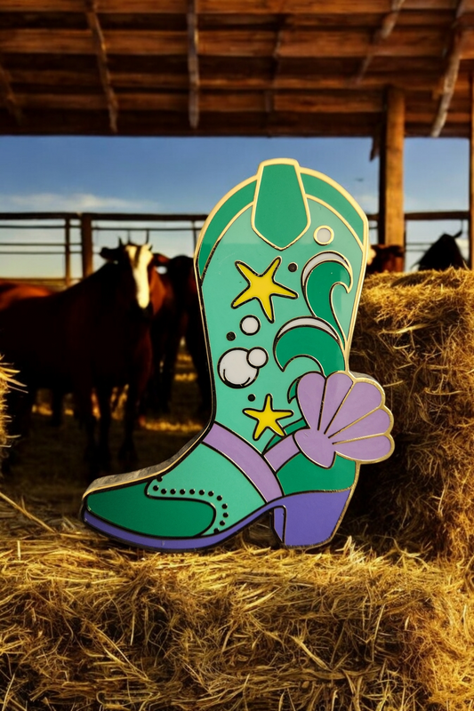 Our Universe Disney Princess Cowboy Boot Mystery Pins