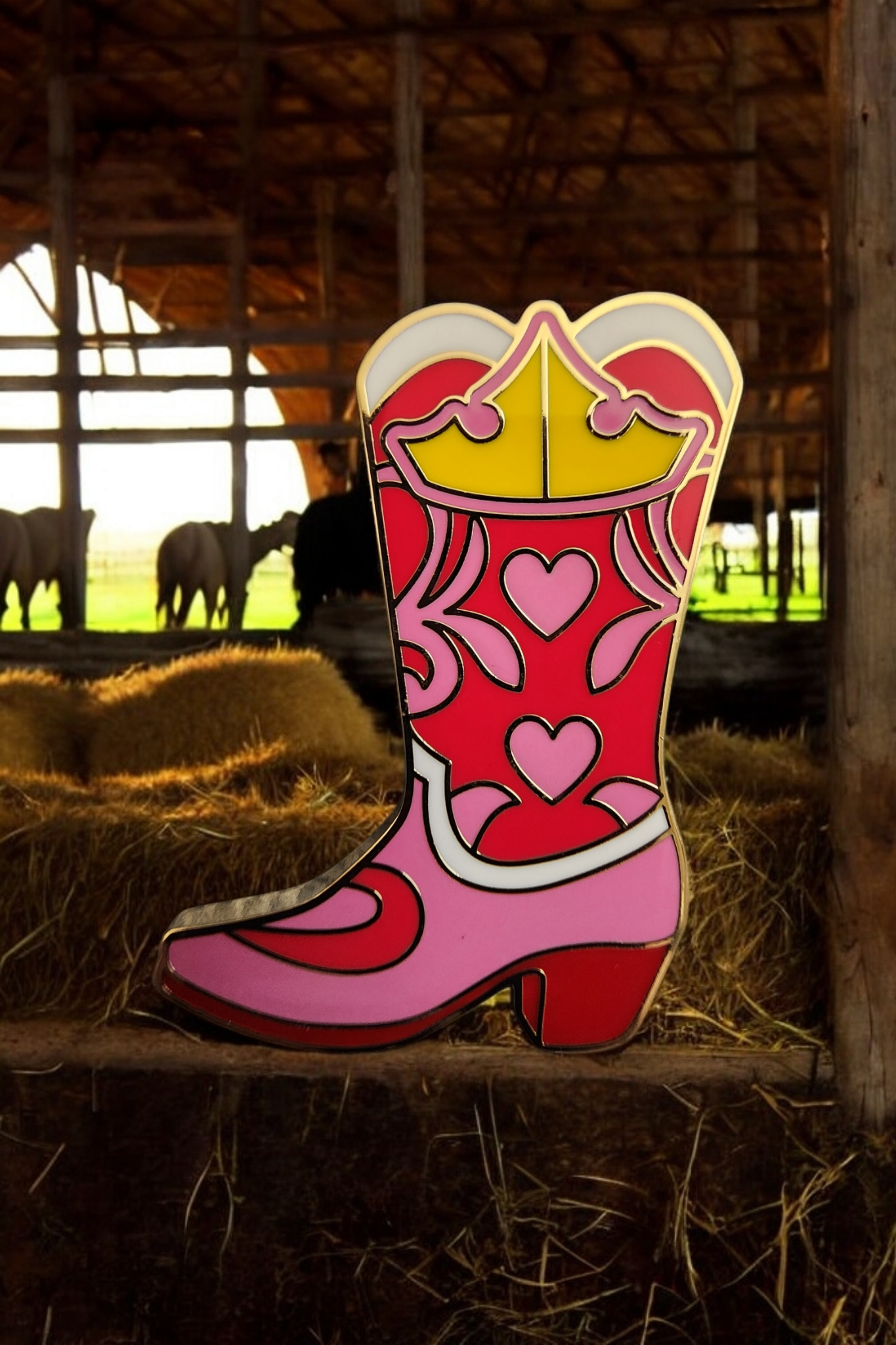 Our Universe Disney Princess Cowboy Boot Mystery Pins