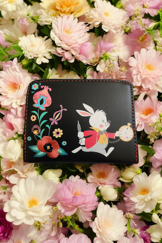 Loungefly Disney Alice in Wonderland White Rabbit Wallet/Card Holder