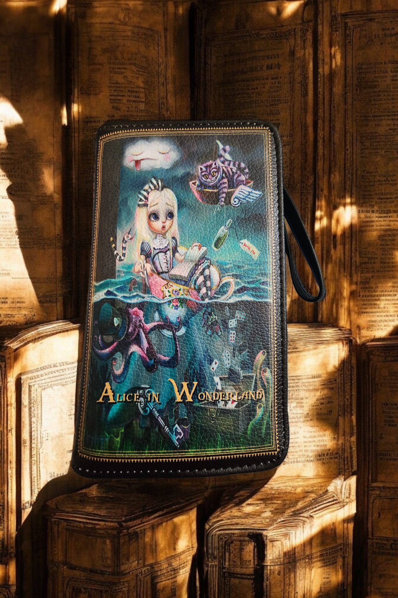 Alice in Wonderland Gothic Wallet